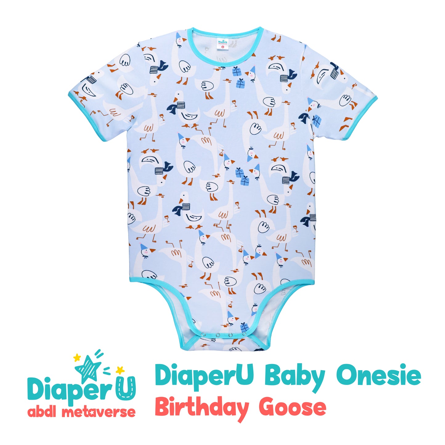 ABDL Onesie - Birthday Goose