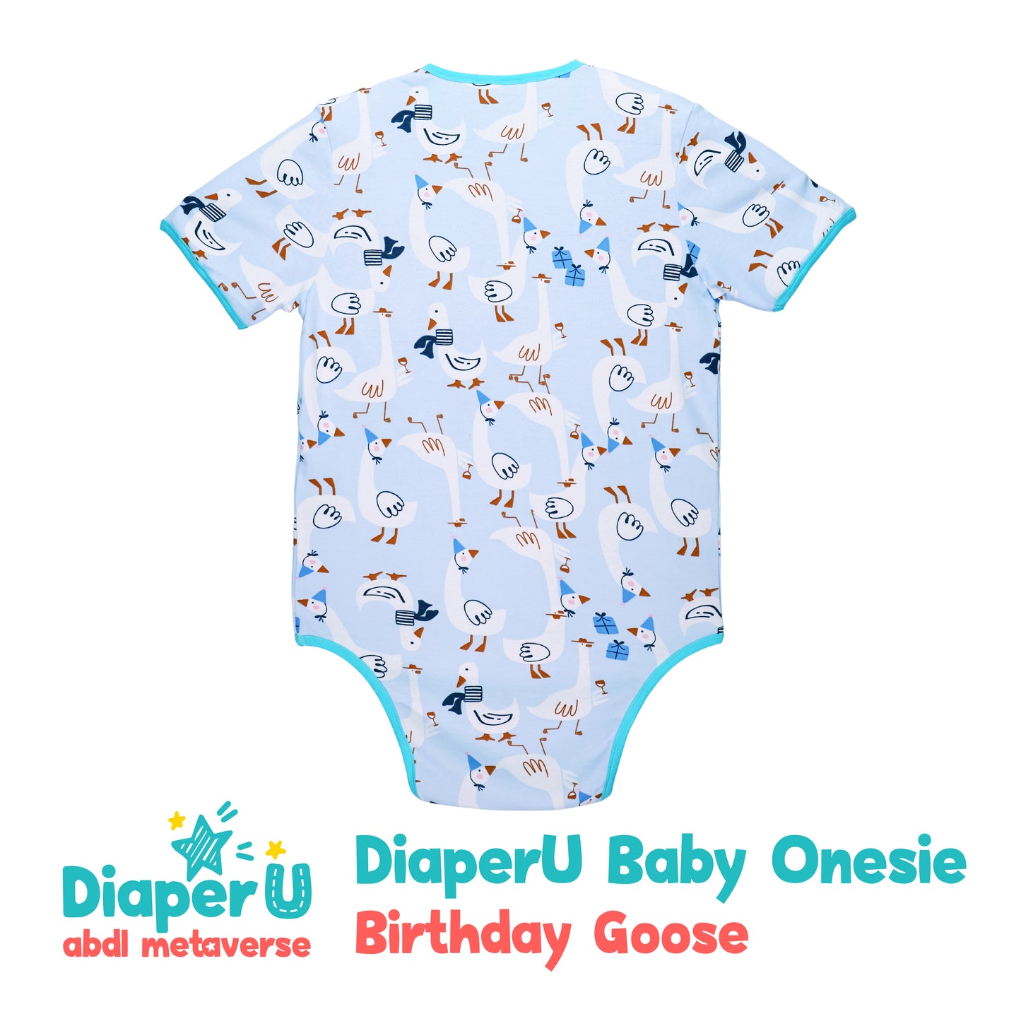 ABDL Onesie - Birthday Goose