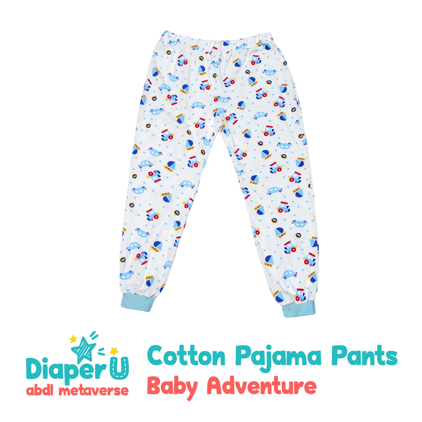 ABDL Cotton Pajama Pants - Baby Adventure