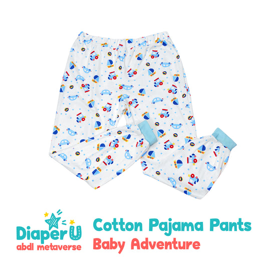 ABDL Cotton Pajama Pants - Baby Adventure