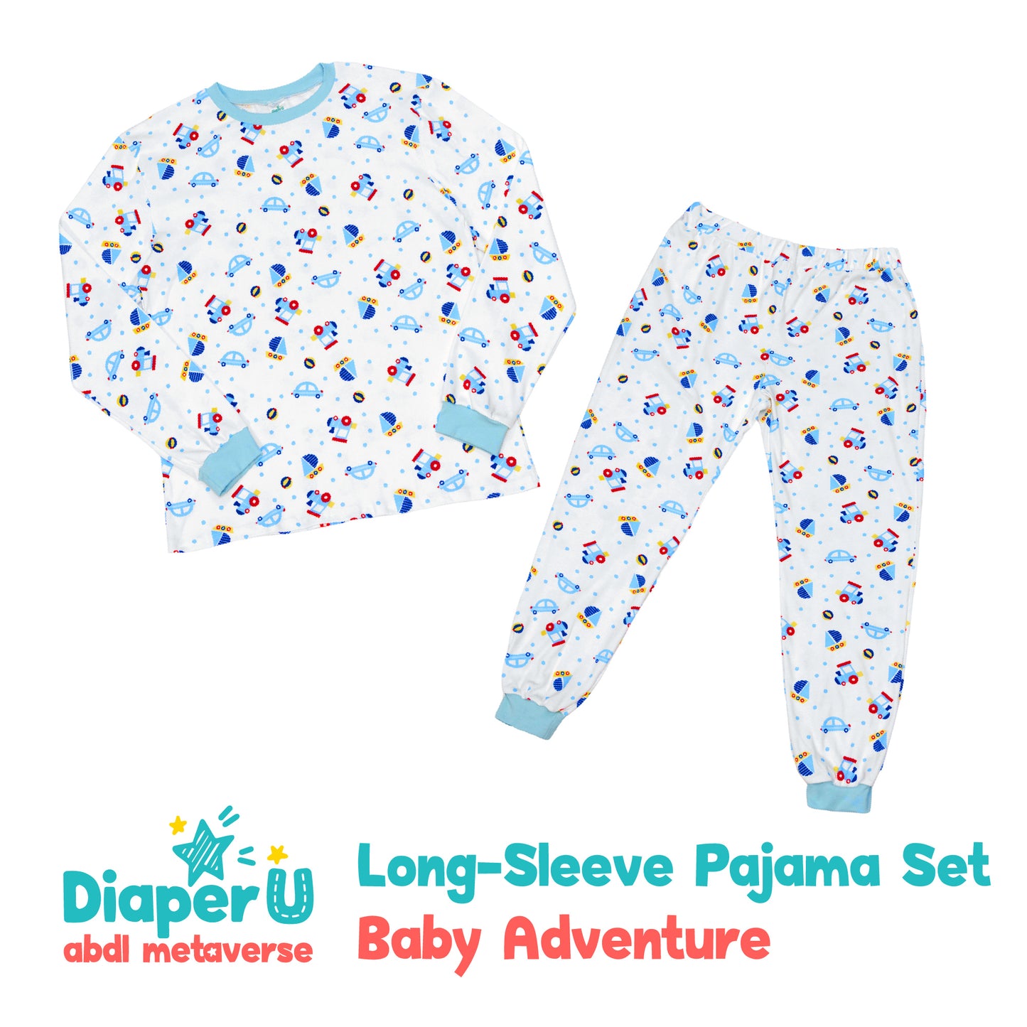 ABDL Cotton Pajama Pants - Baby Adventure
