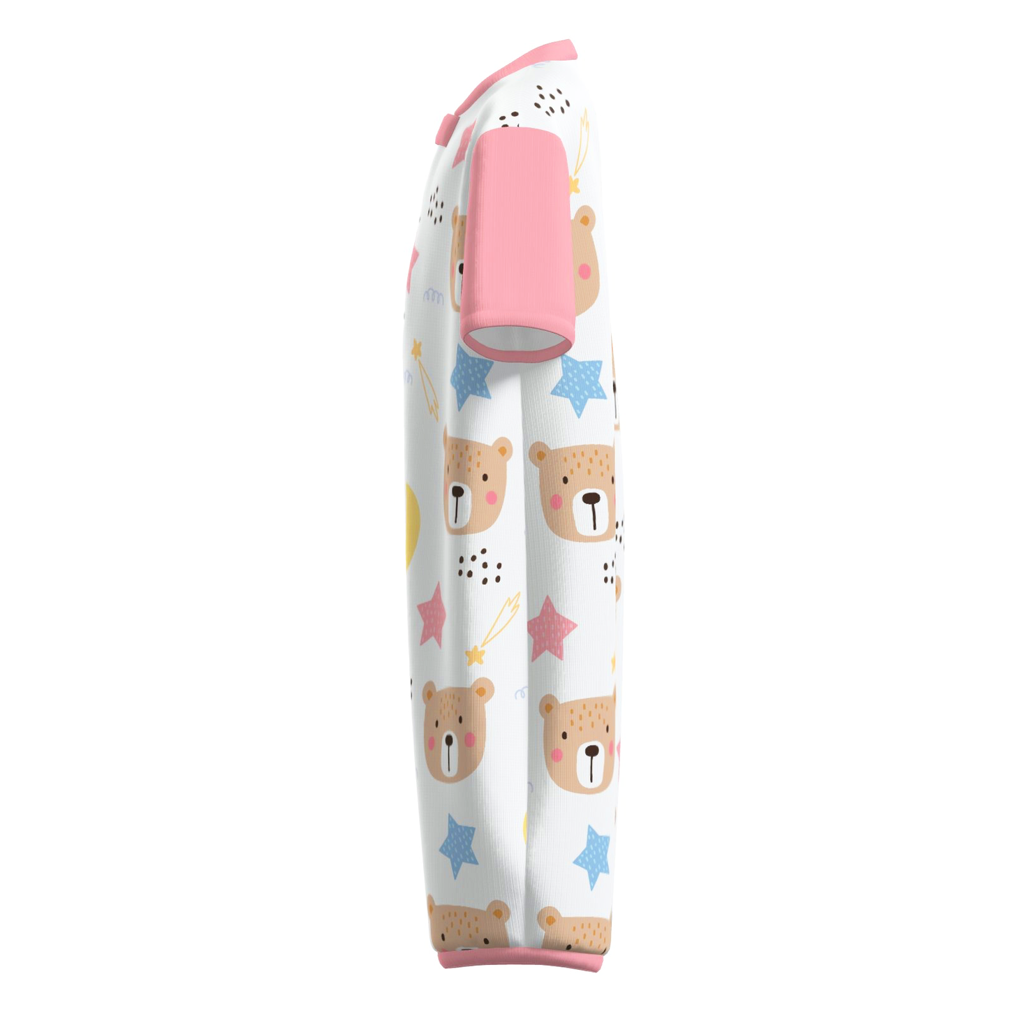 Snap-Up Sleepytime Romper - Baby Bear (Pink)
