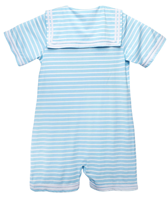 ABDL Romper - Newborn Sailor