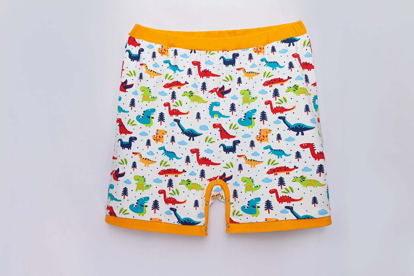 ABDL Snap Shorts - Little Dinosaur