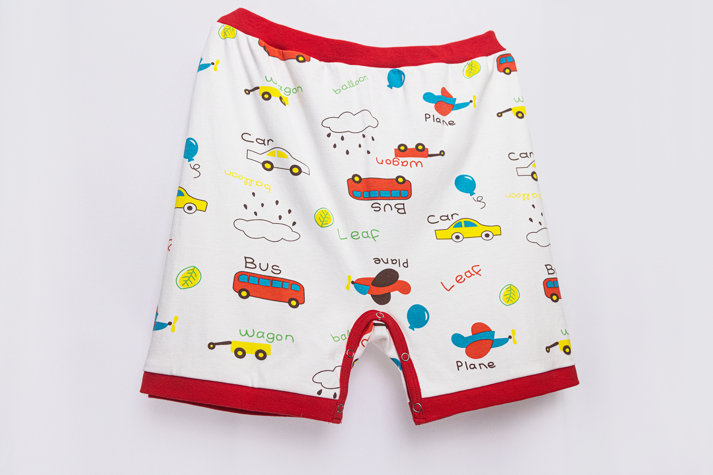 ABDL Snap Shorts - Cars & Plane