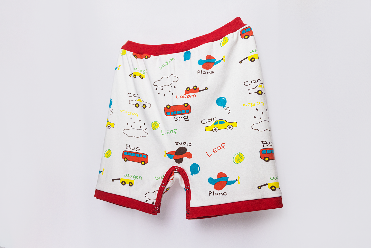 ABDL Snap Shorts - Cars & Plane