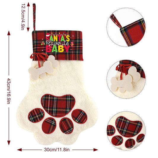 Paw Paw Christmas Socks - Santa's Favorite Baby