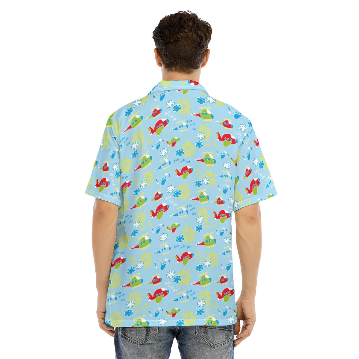 Adult Baby Hawaiian Shirt - Baby Bear