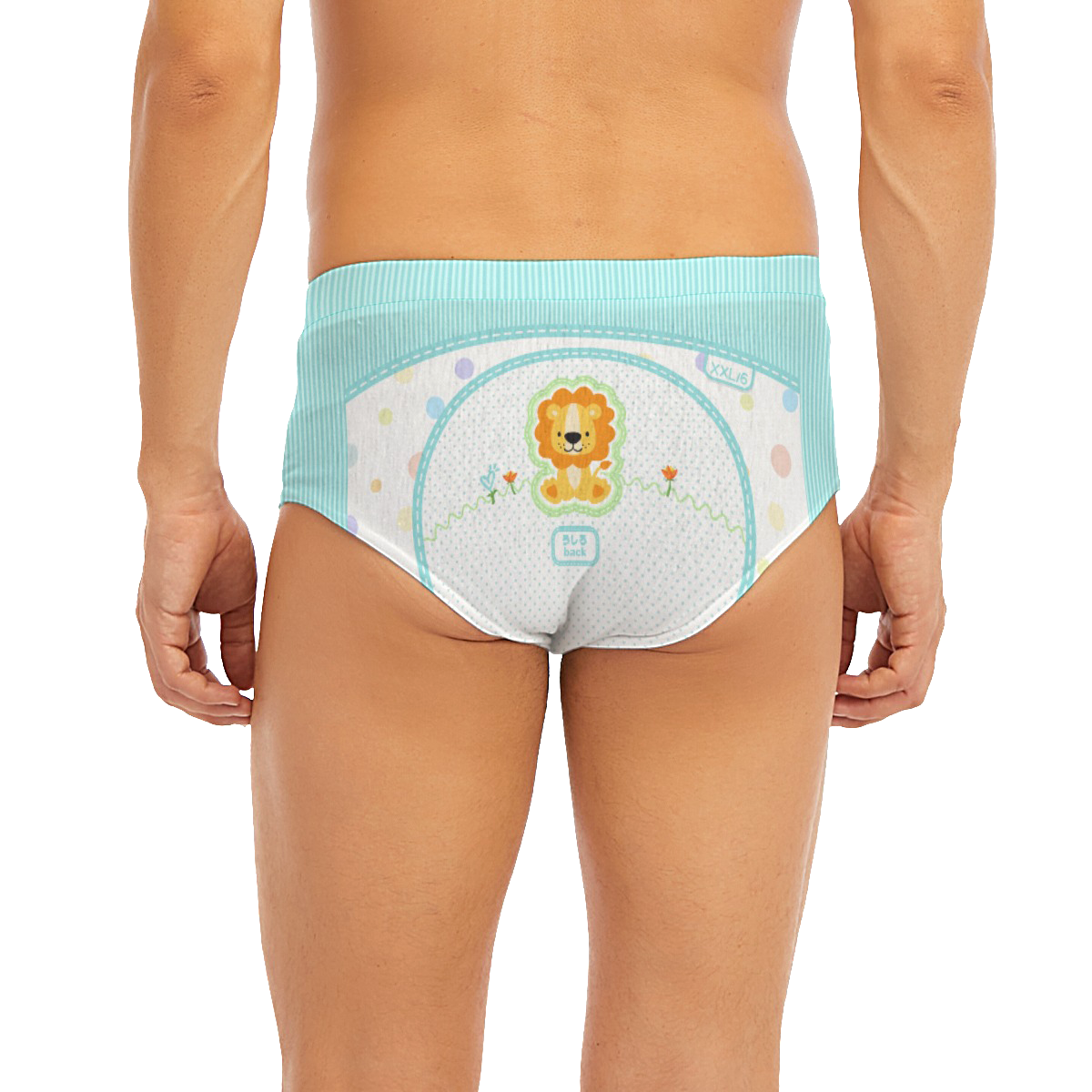 ABDL Baby Boy Briefs Bundle - Little Lion & Baby Bear