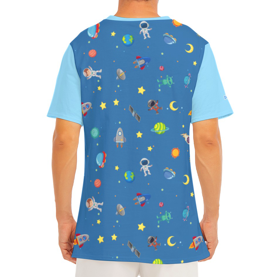 Adult Baby Play Shirt - Baby Astronaut