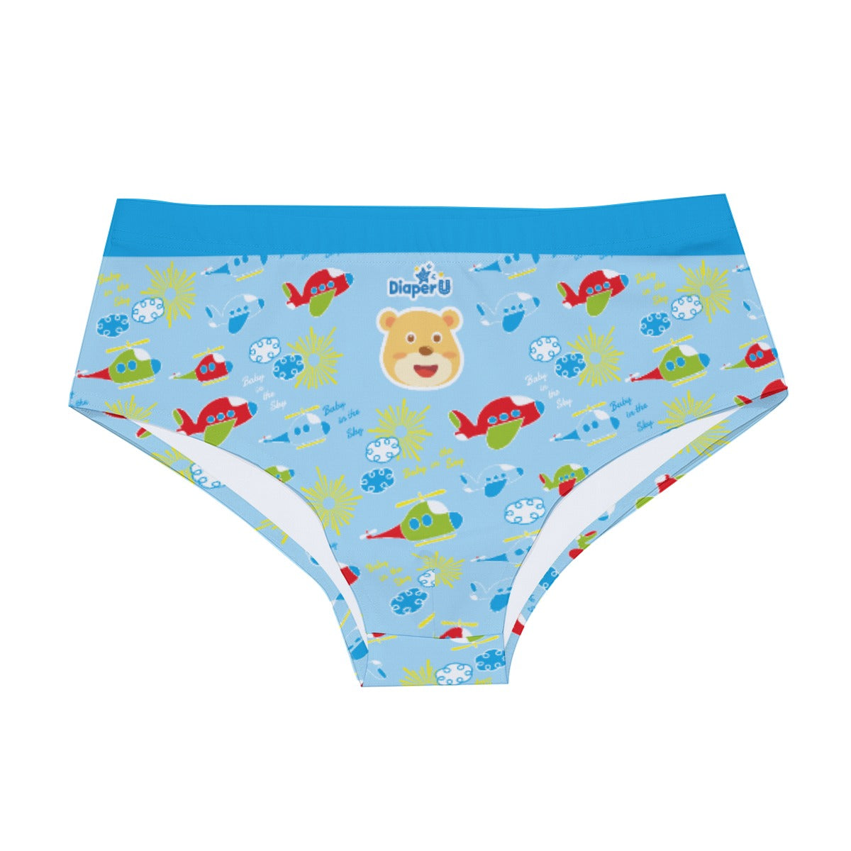 Baby Boy Swim Trunks - Baby Bear