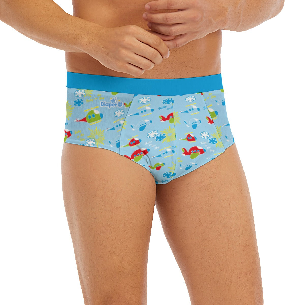 Baby Boy Briefs - Baby in the sky