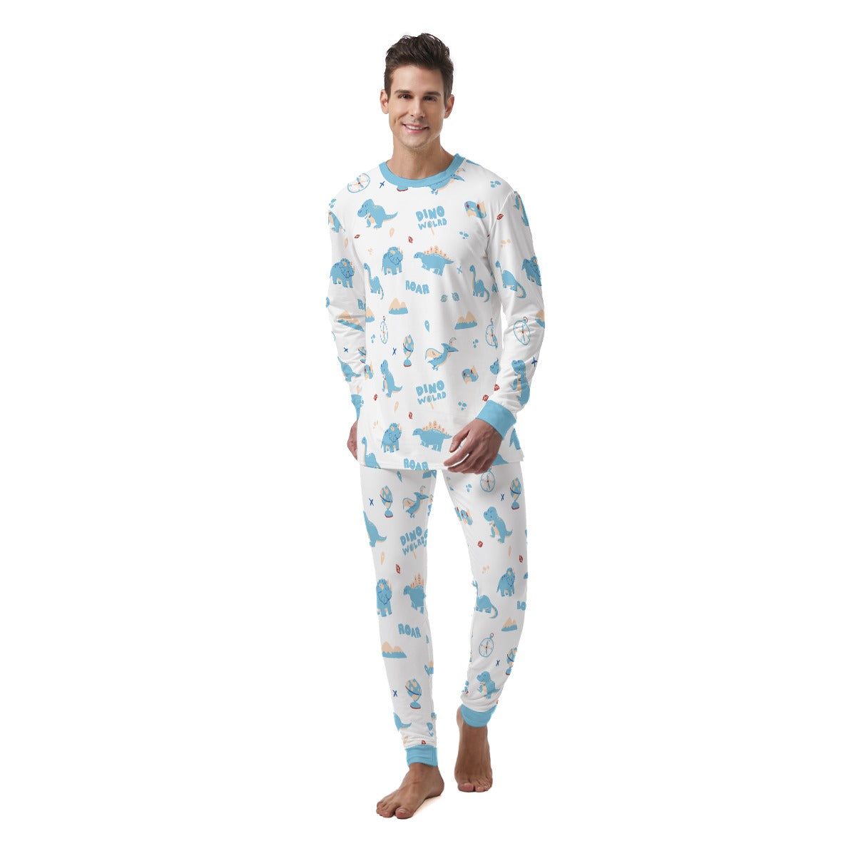 ABDL Ultra Soft Pajama Sets - Dino "WOLRD"