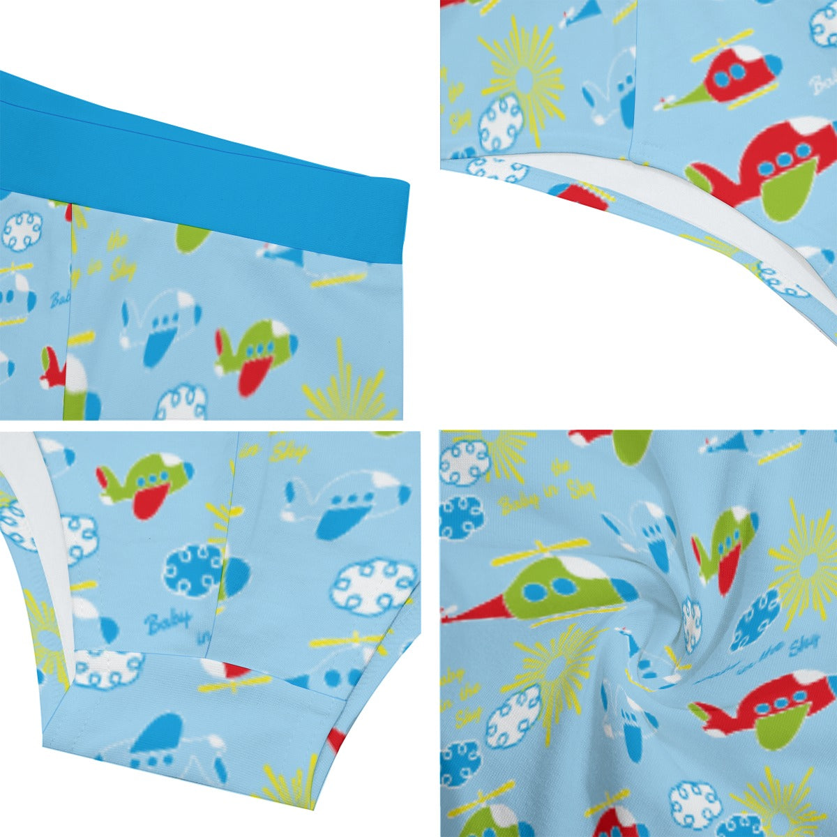 Baby Boy Briefs - Baby in the sky