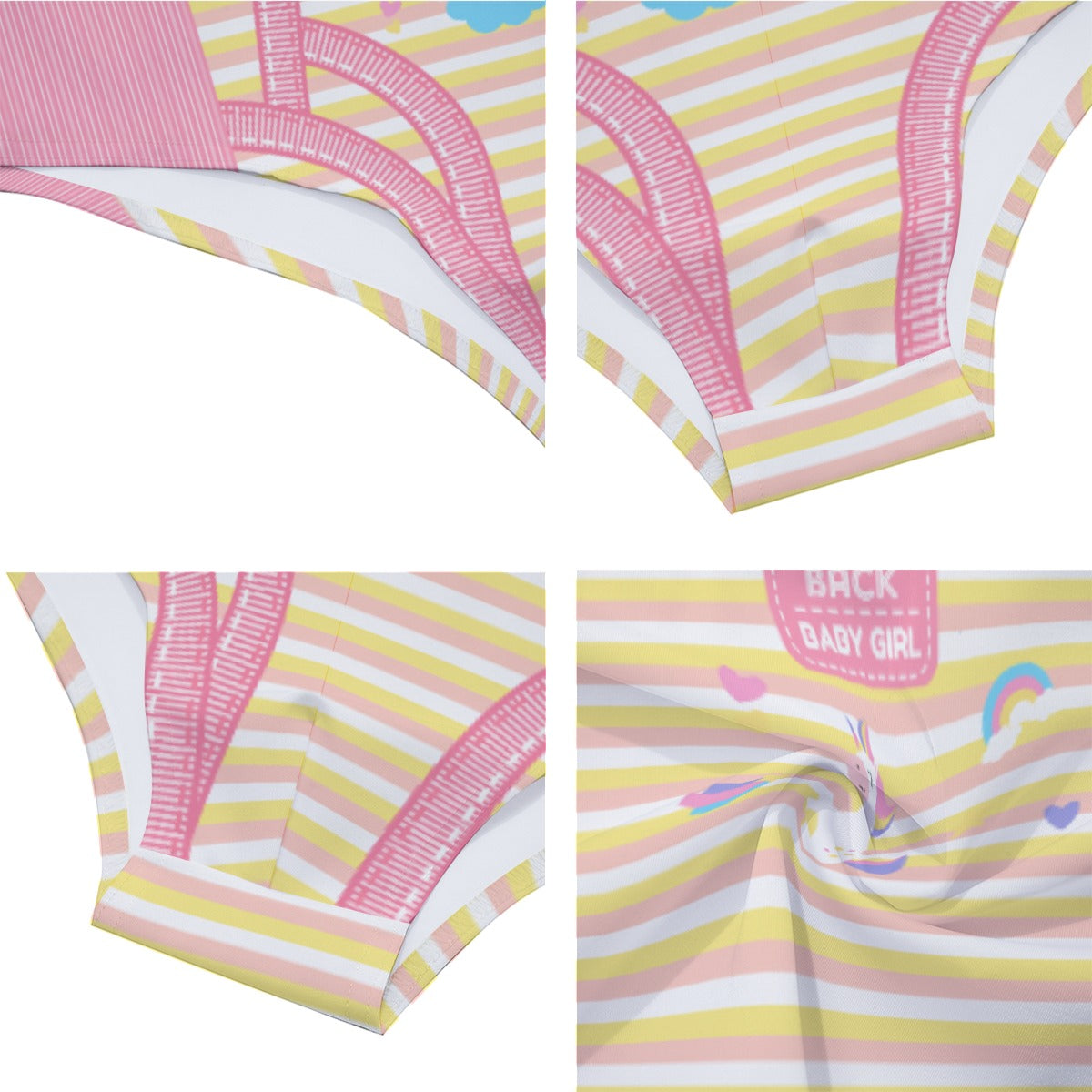 Baby Pull Up Swim Trunks - Little Unicorn