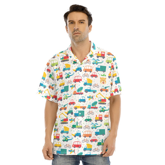 Adult Baby Hawaiian Shirt - Baby Cars