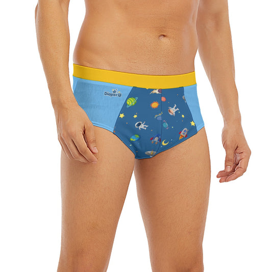 Baby Boy Briefs - Baby Astronaut