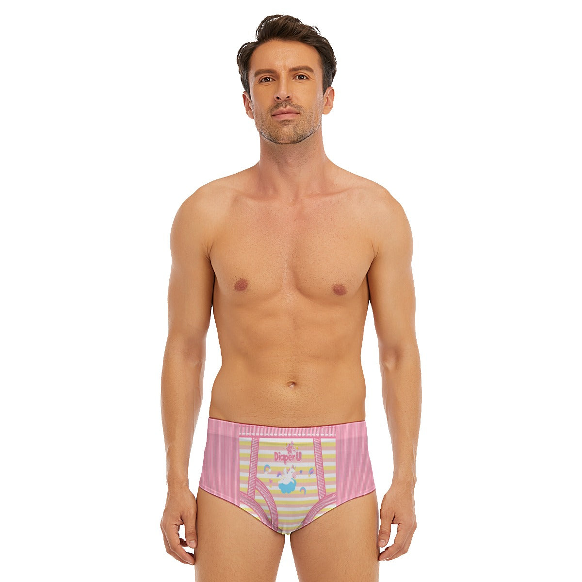 Baby Pull Up Swim Trunks - Little Unicorn