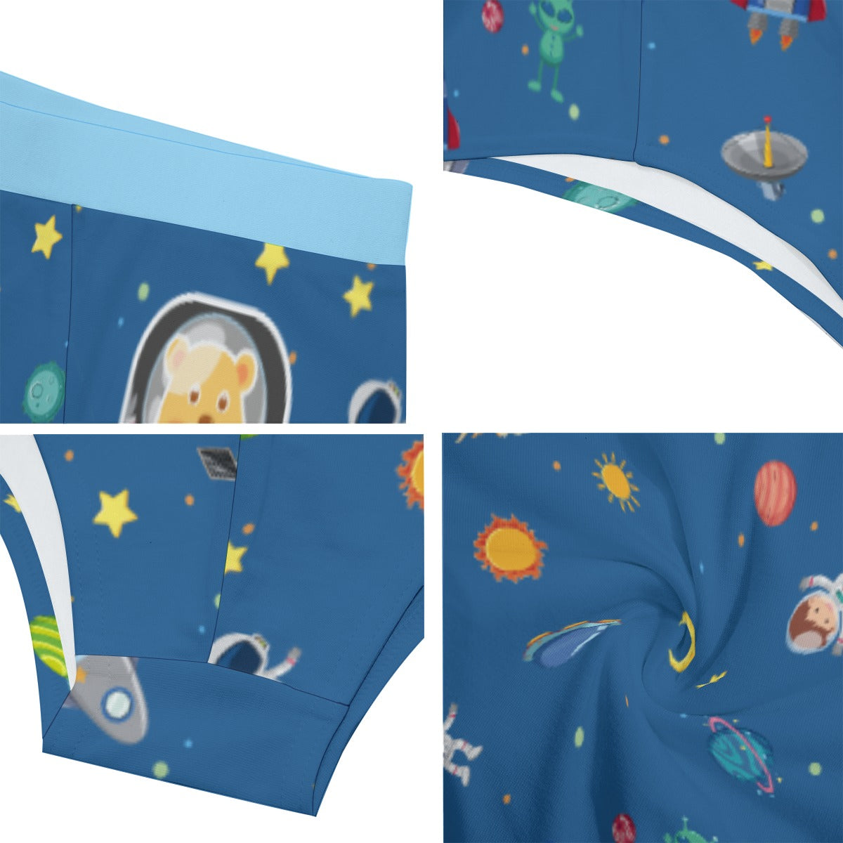 Baby Boy Briefs - Space