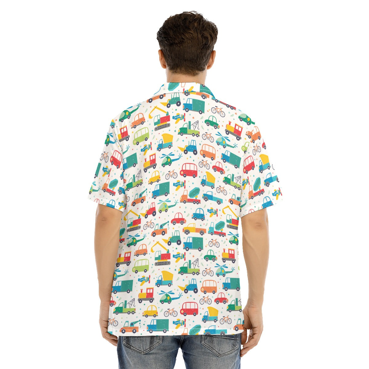 Adult Baby Hawaiian Shirt - Baby Cars
