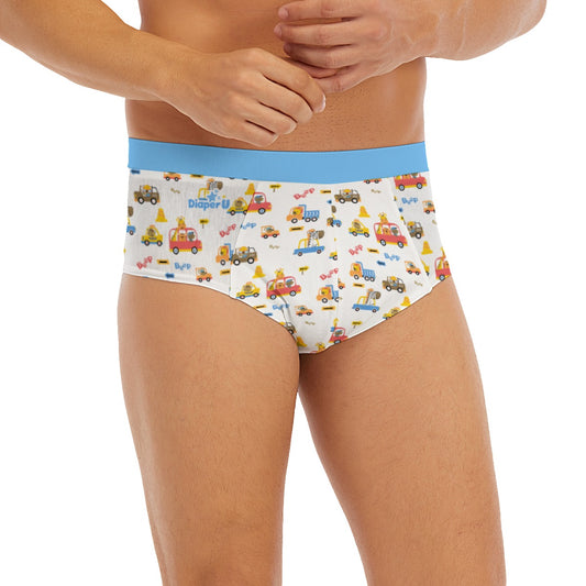 Baby Boy Briefs - Blue Animals