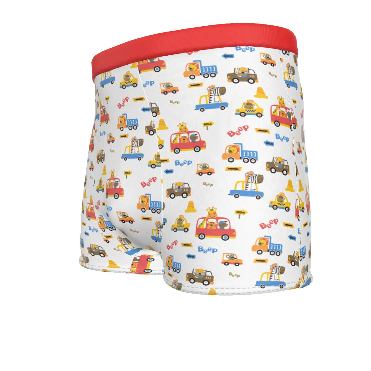 Baby Boy Boxer Briefs - Red Animals