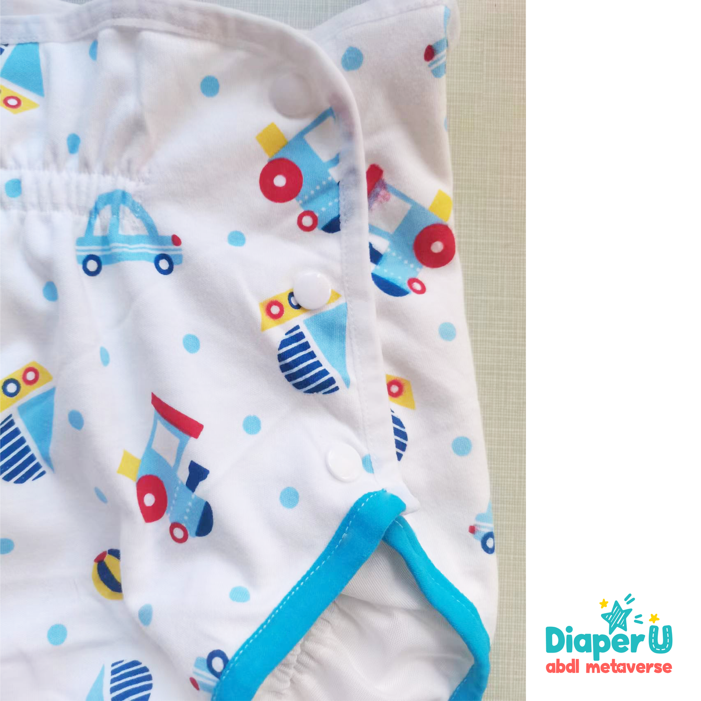 Japan Cloth Diaper Cover - Little Cars