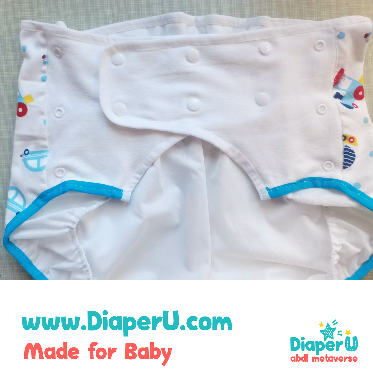 Japan Cloth Diaper Cover - Little Cars