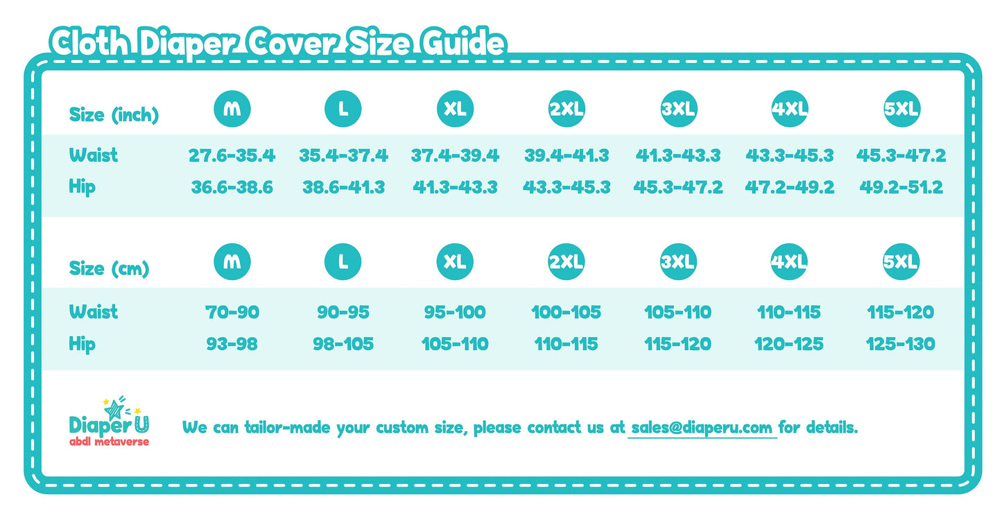 Japan Cloth Diaper Cover - Little Flowers