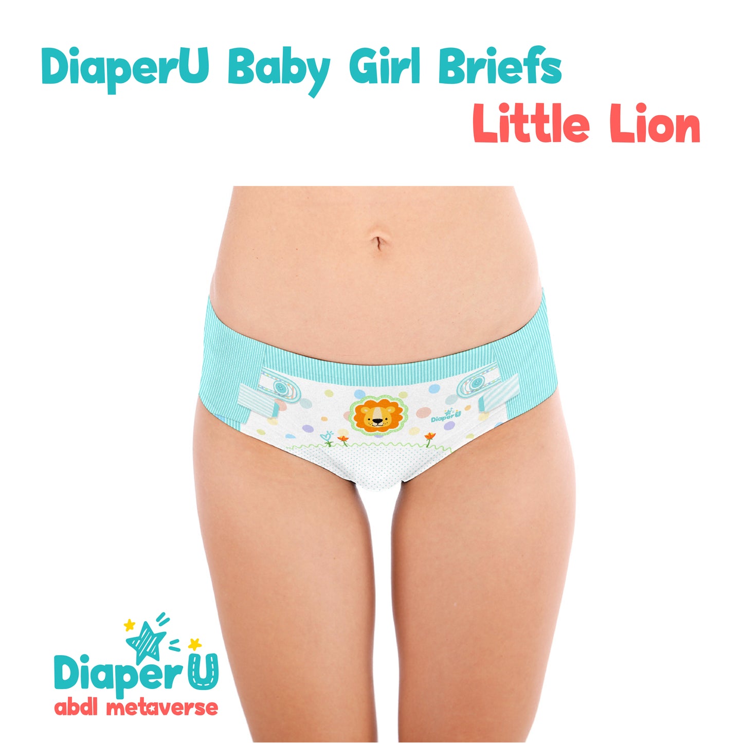 Baby Girl Panties - Little Lion