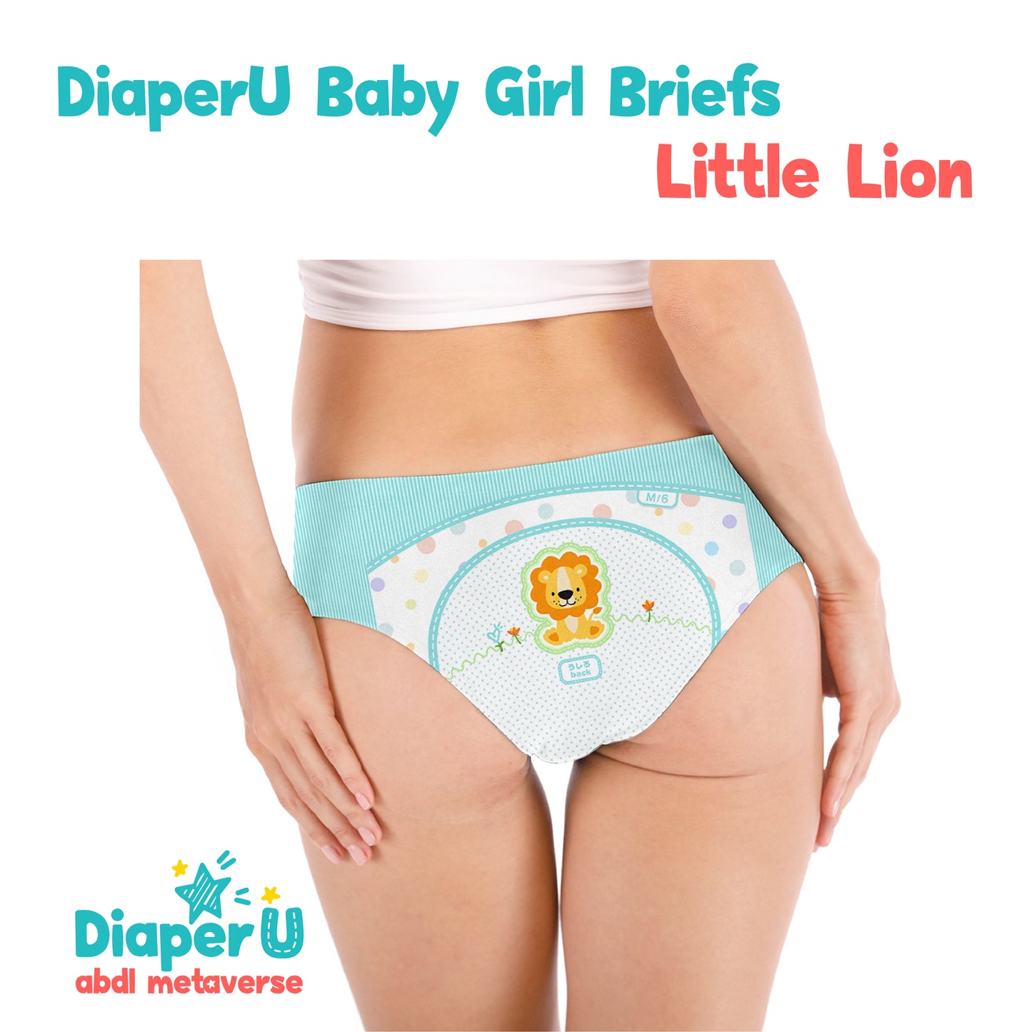 Baby Girl Panties - Little Lion