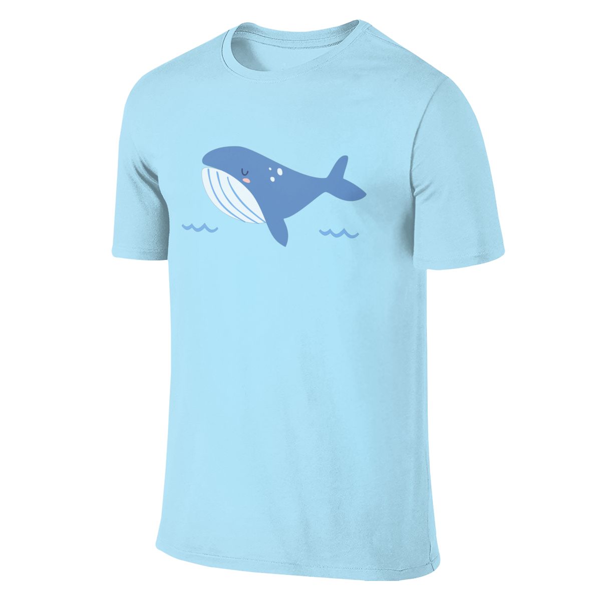 Baby Whale T-Shirt (Double sided graphic)