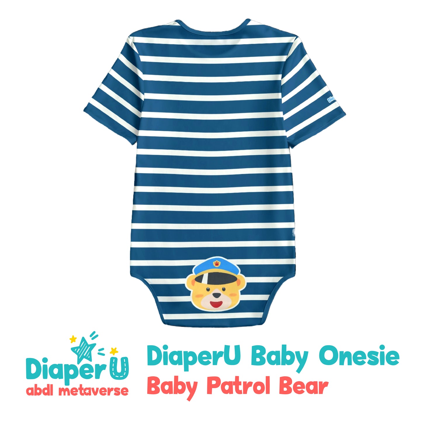 ABDL Onesie - Baby Patrol Bear