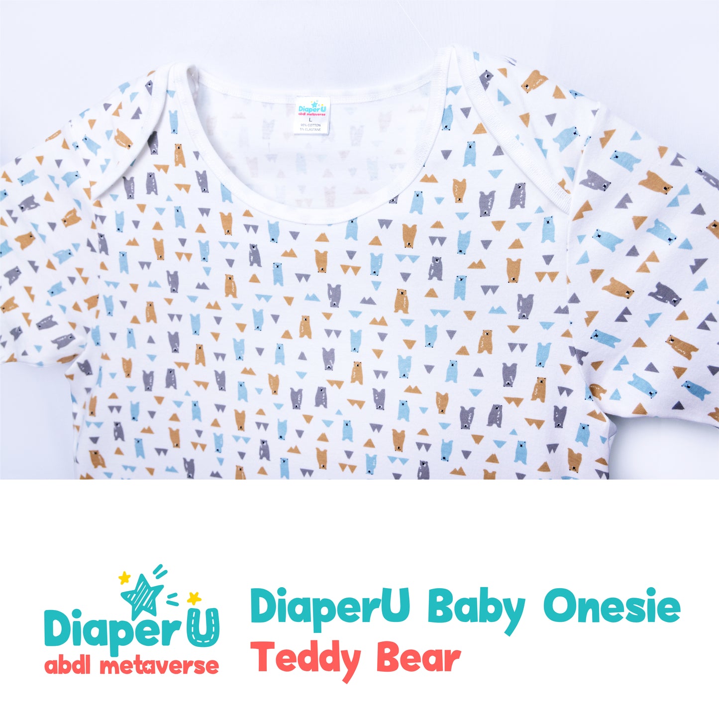 ABDL Onesie - Teddy Bear