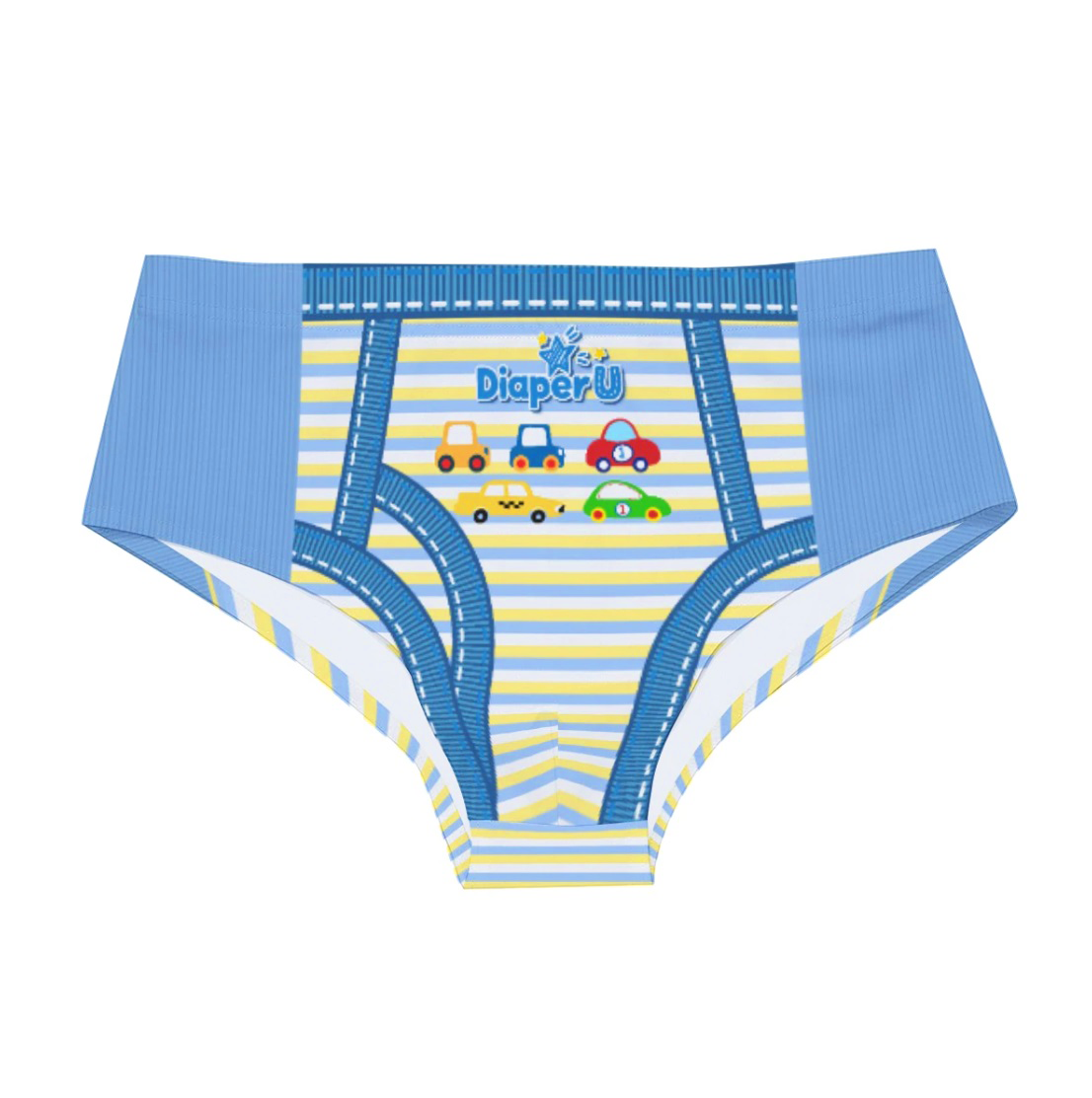 Baby Pull Up Swim Trunks - Cars