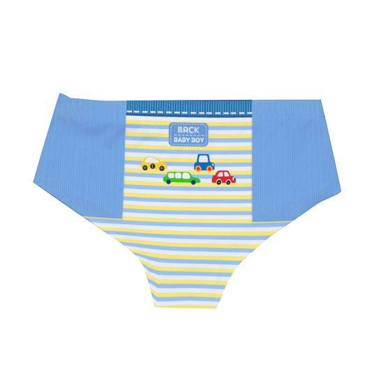 Baby Pull Up Swim Trunks - Cars