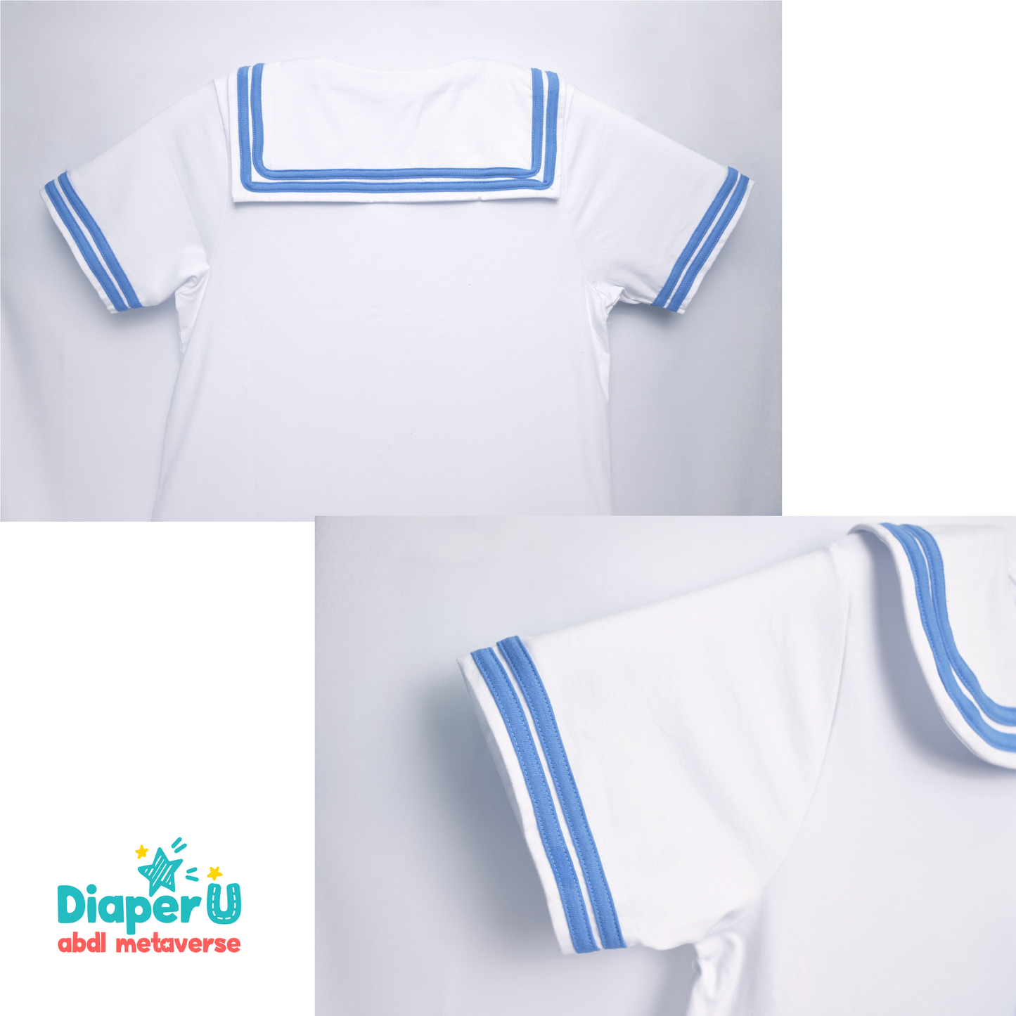 ABDL Romper - Baby Sailor