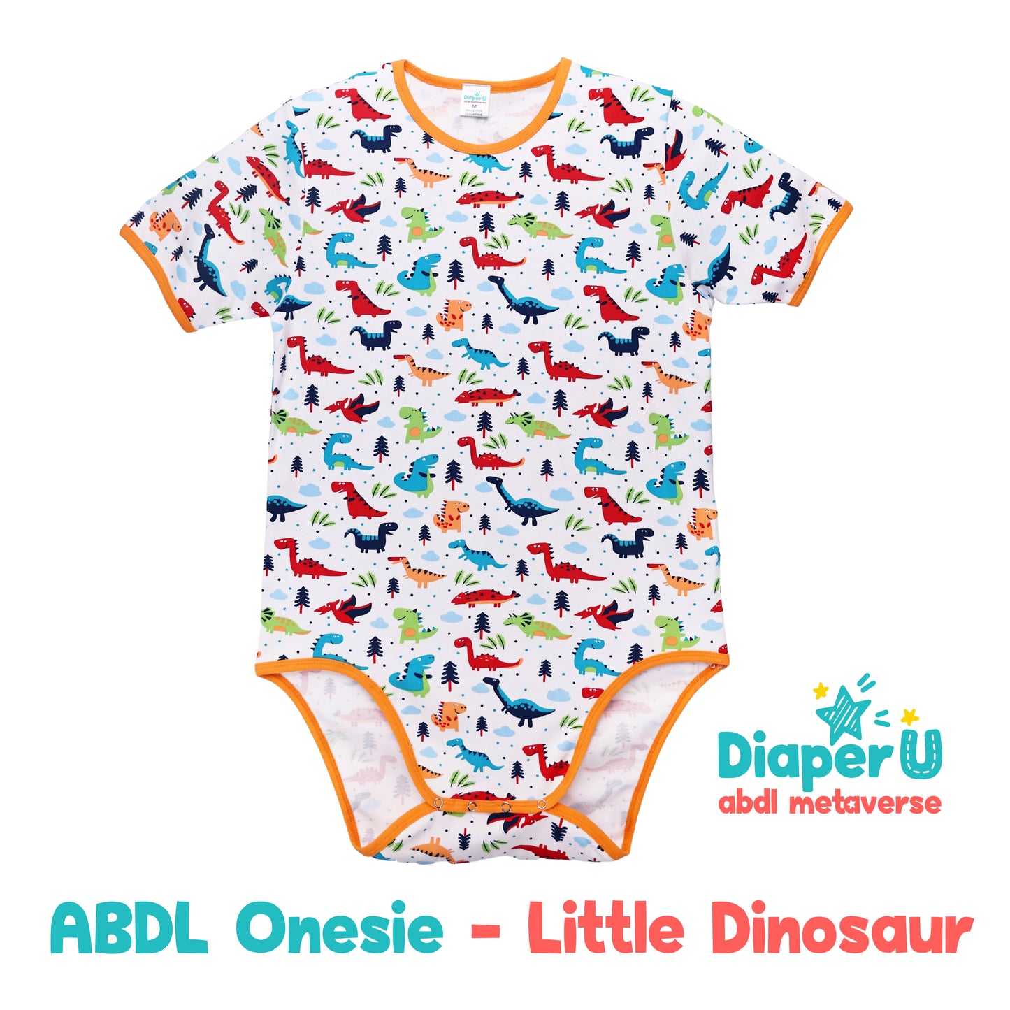 ABDL Onesie - Little Dinosaur