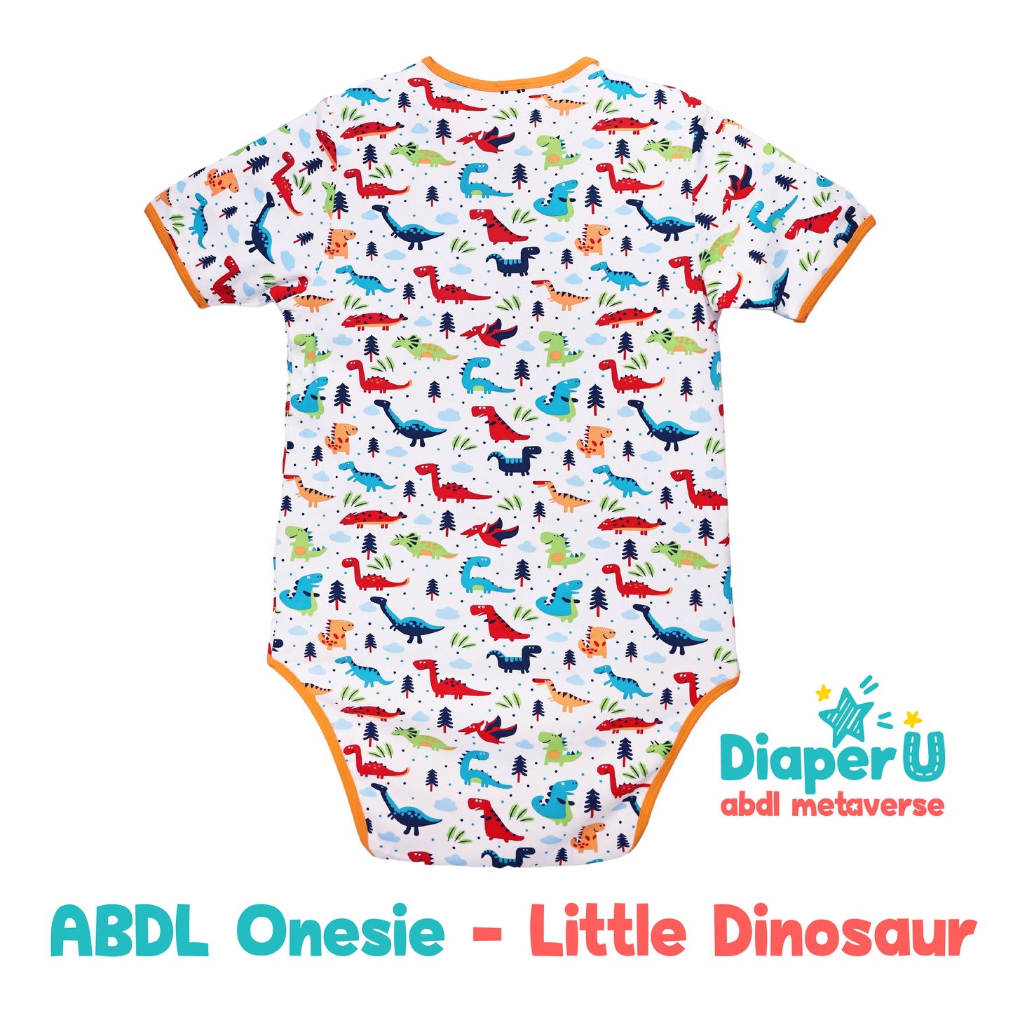 ABDL Onesie - Little Dinosaur