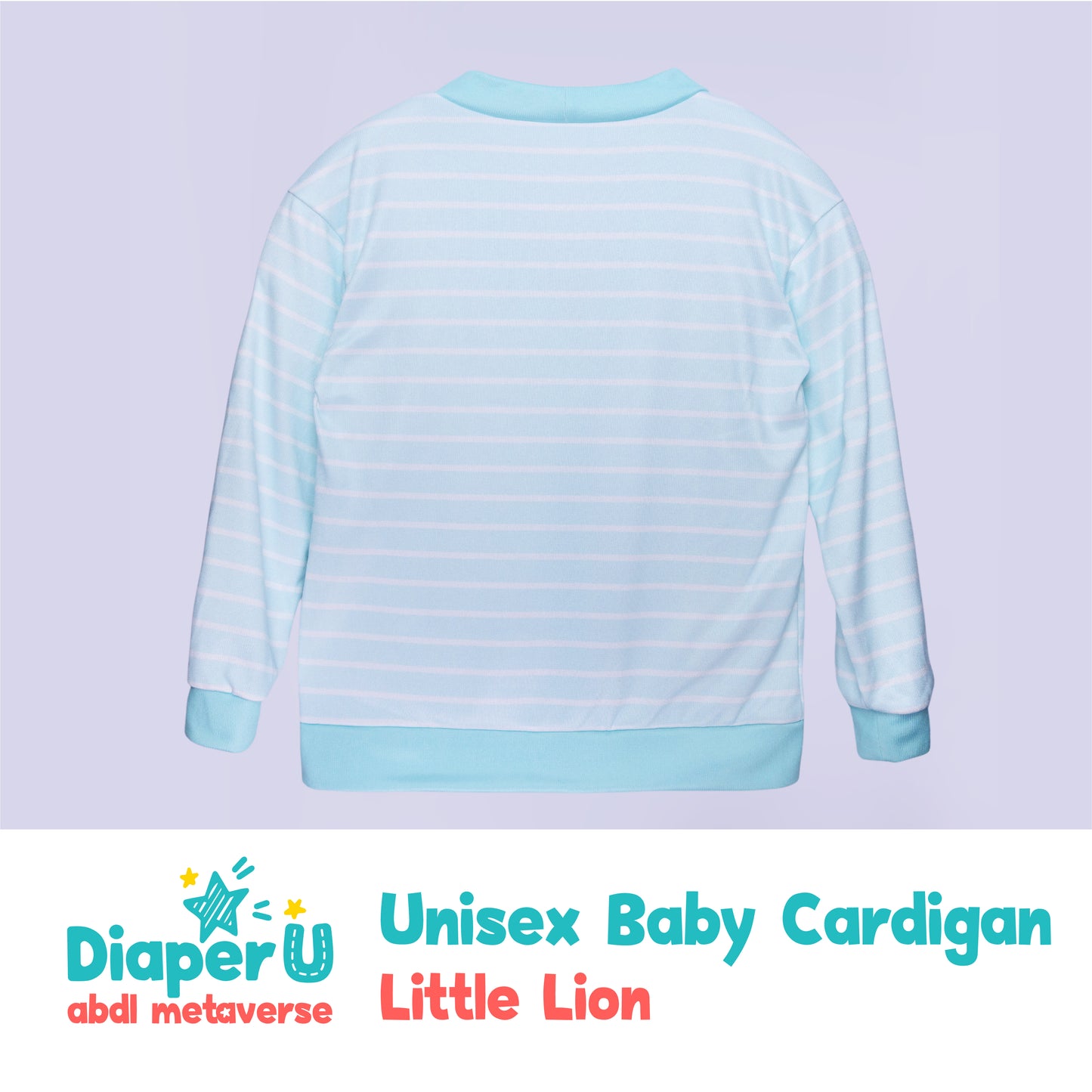 Unisex Baby Cardigan - Little Lion