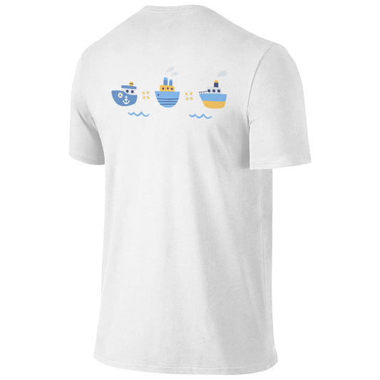 Baby Whale T-Shirt (Double sided graphic)