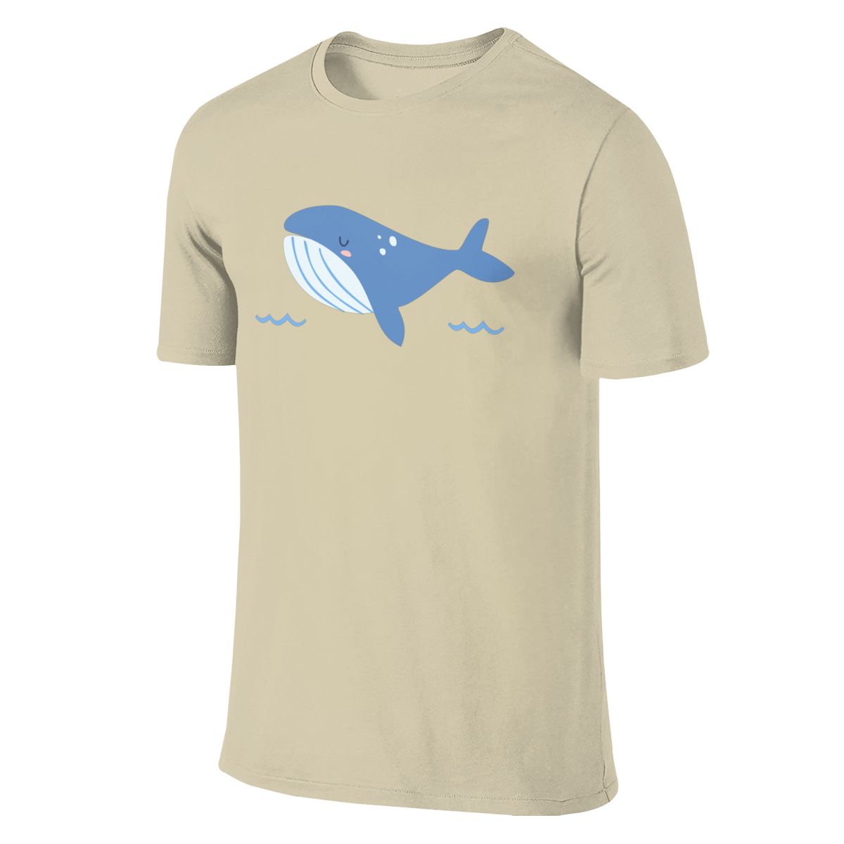 Baby Whale T-Shirt (Double sided graphic)