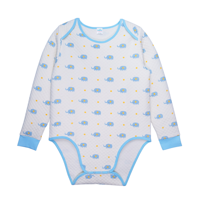 ABDL Long Sleeve Onesie - Baby Elephant (Extra Warm)