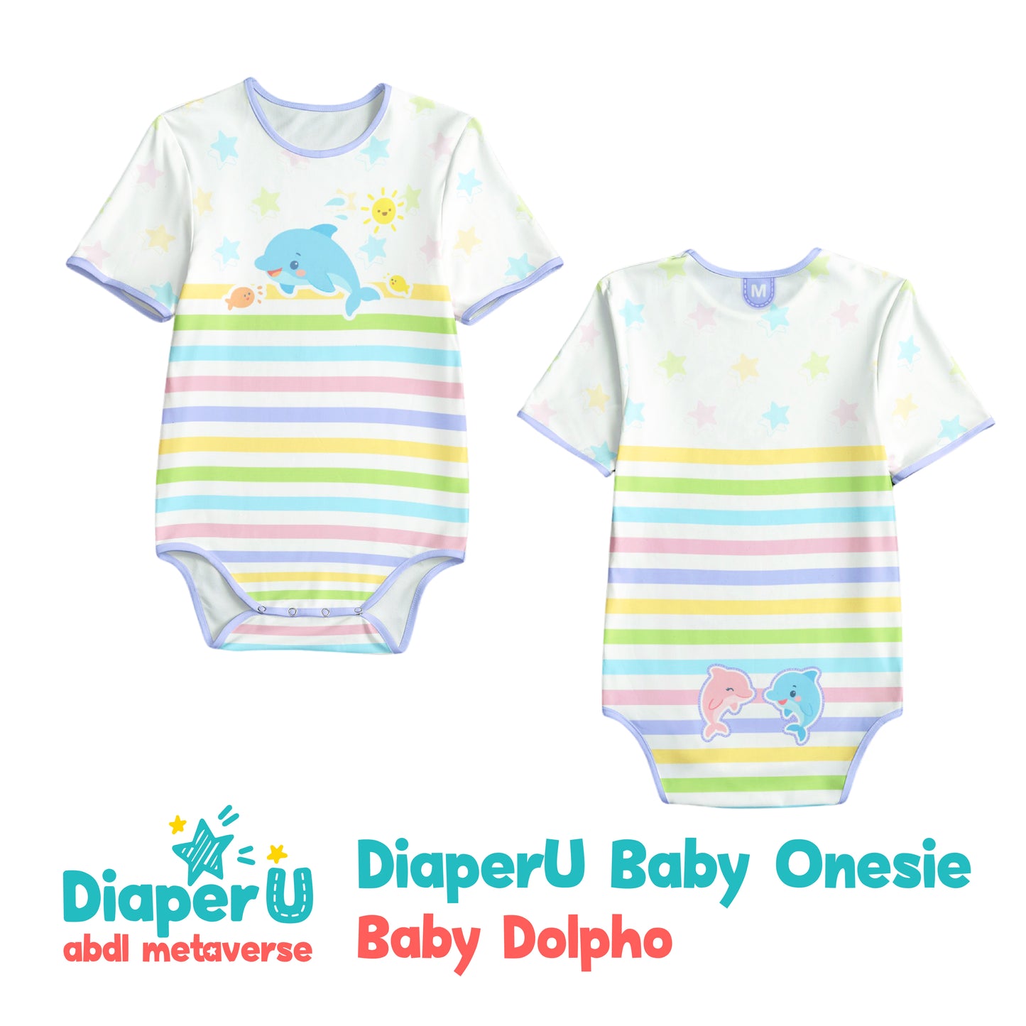 ABDL Onesie - Baby Dolpho