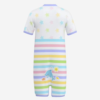 Snap-Up Sleepytime Romper - Baby Dolpho