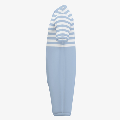 Snap-Up Sleepytime Romper - Polar Bear (Royal Blue)