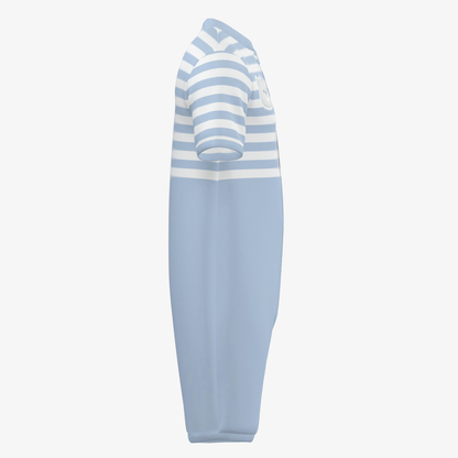 Snap-Up Sleepytime Romper - Polar Bear (Royal Blue)