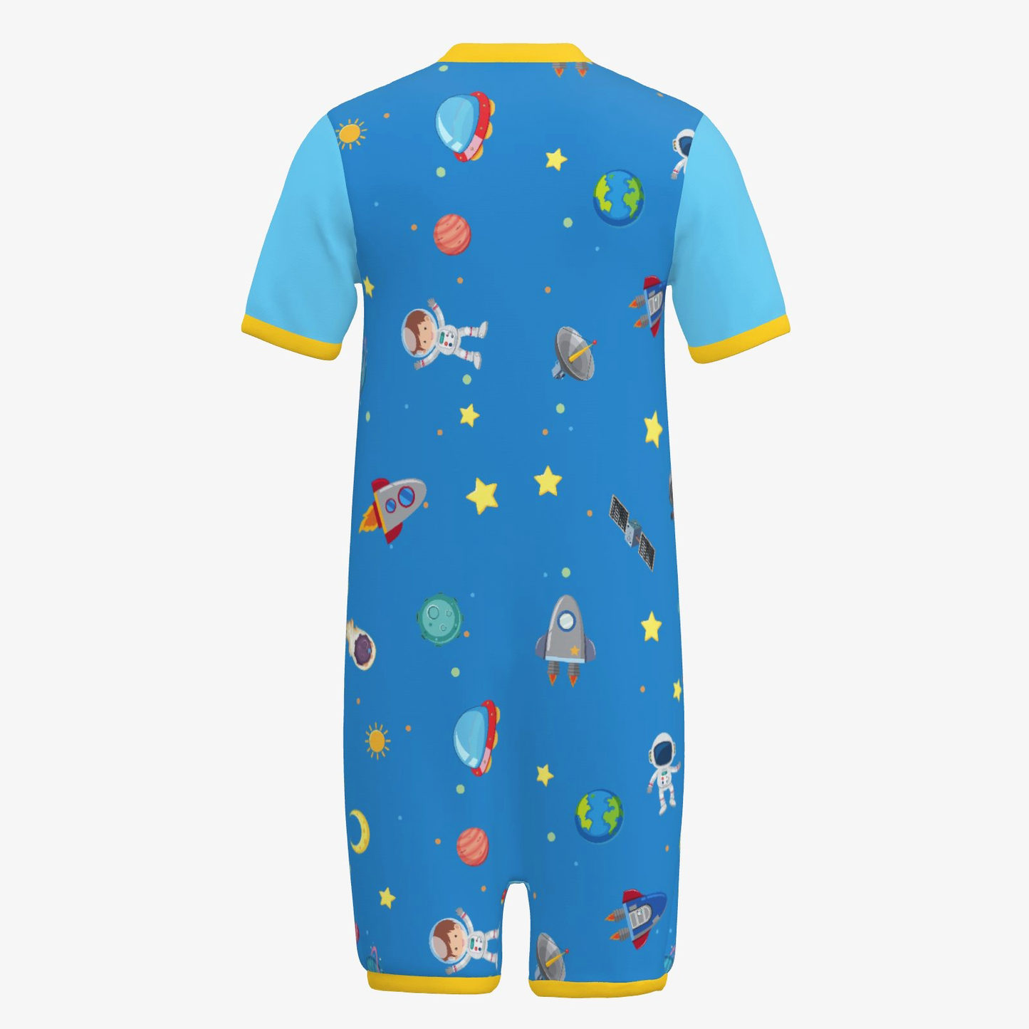 Snap-Up Sleepytime Romper - Baby Astronaut