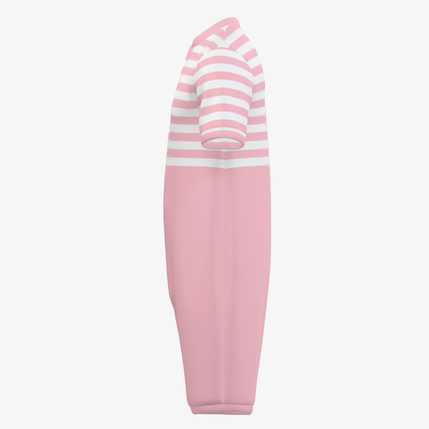 Snap-Up Sleepytime Romper - Polar Bear (Baby Pink)