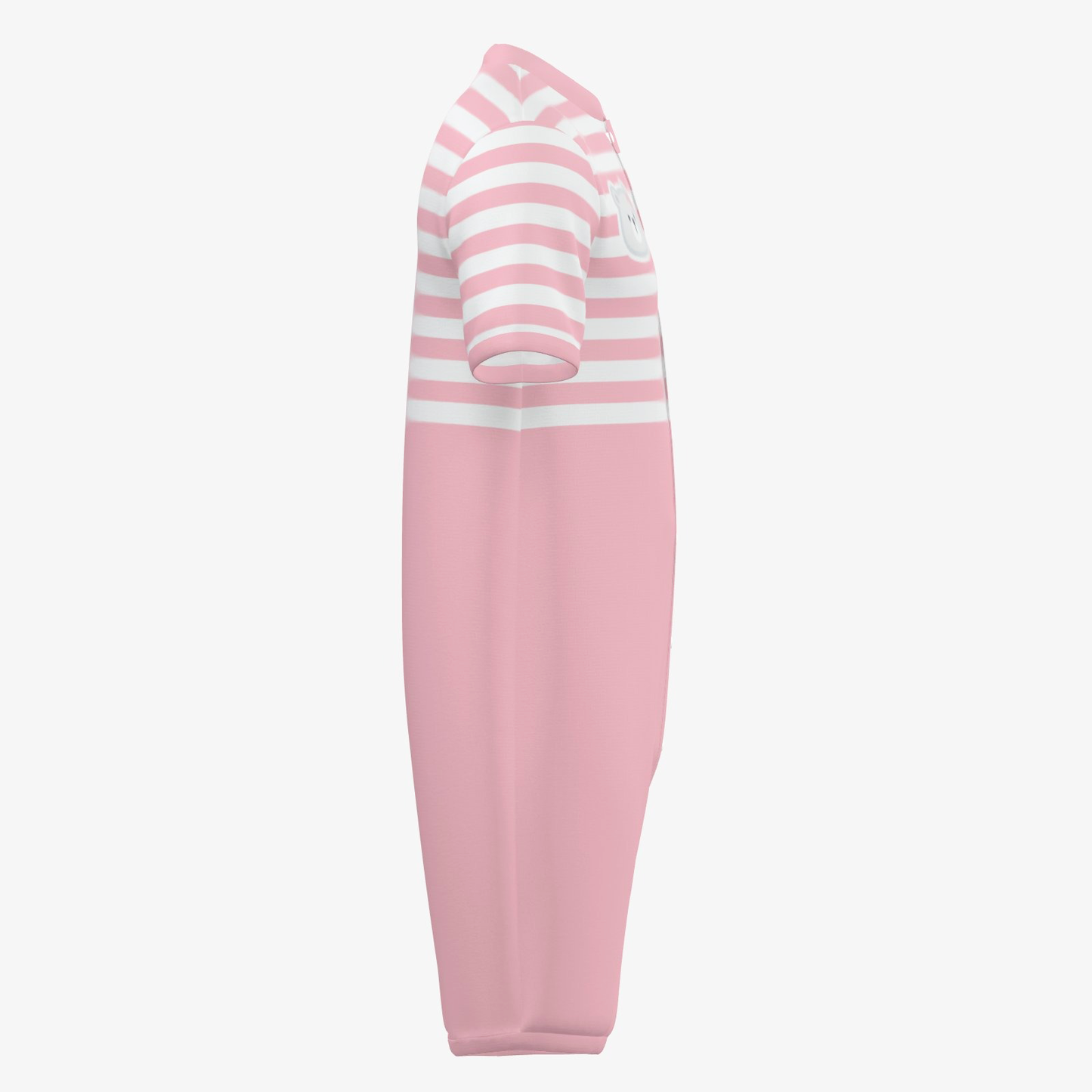 Snap-Up Sleepytime Romper - Polar Bear (Baby Pink)